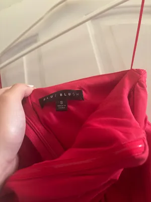 Red mini dress thumbnail 2