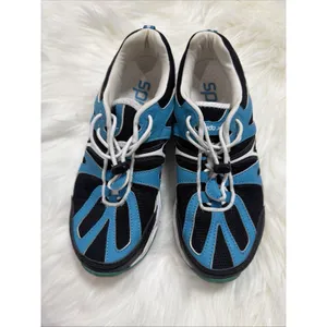 Speedo Womens Size 7 Hydro Comfort 4.0 Shoes WaterSneakers Blue/Teal Black White thumbnail 9