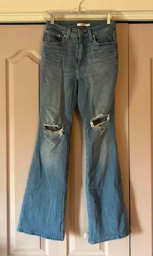 Levi's 726 Distressed Flare thumbnail 1