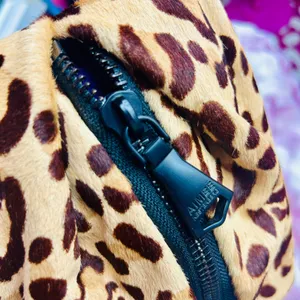 Aimee‎ Kestenberg Leopard Calf Hair Leather Crossbody Bag Mini Backpack NWOT thumbnail 4