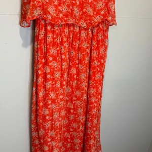 Sézane Red Ditsy Floral Sleeveless Dress - size 34 (US XS) thumbnail 3
