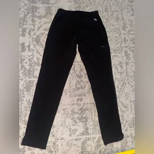 FIGS Livingston Basic Scrub Pants Black Mid Rise Women's XXS 26x28 Comfort thumbnail 6