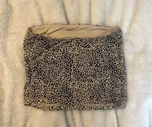Leopard Print Tube Top thumbnail 4