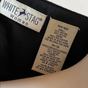 Holiday velour Christmas sweater contest White Stag Black Vest embroidered thumbnail 2