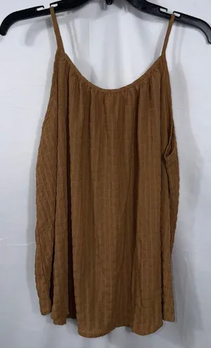Flowy Textured Swing Tank Top Size: XL thumbnail 1