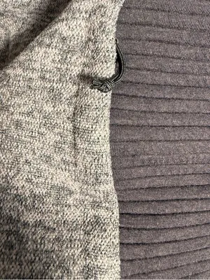 The North Face Grey & Black Fleece Vest Womens Large Outdoor Hiking thumbnail 7