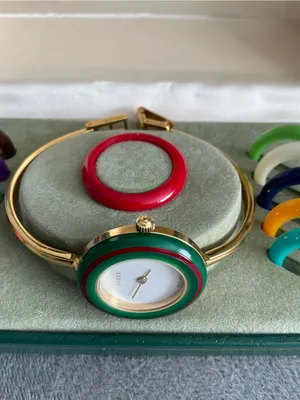 DRESSY🌟Gucci Women's Interchangeable Bangle Watch set 🔥🔥 thumbnail 11