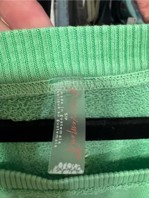 NWOT Free People FP Movement One To Beat Pullover - Voltage Green - Small thumbnail 10