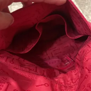 Fossil Long Live Vintage Leather Shoulder Bag SHB5054 Pink Pebbled Leather thumbnail 9