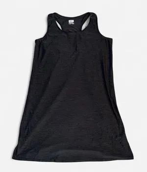 32 Degrees Heat 32° Cool Heather Grey Racerback Workout Dress, Size XL thumbnail 1