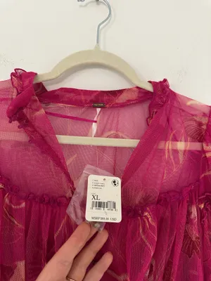Free People Time for Shine Top Pink thumbnail 8