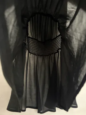 Victoria's Secret Swim Women’s Black Cover-Up Dress M Excellent(A841) thumbnail 3