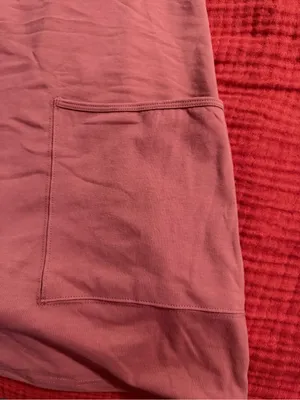 SHEIN Dusty Rose Mini Dress with Pockets thumbnail 4