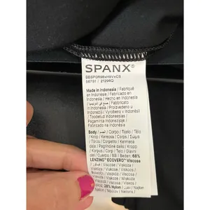 SPANX Ponte Zip Leggings Classic Black Women’s Stretch Slim Ankle Pants New thumbnail 8