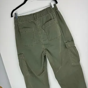 American Eagle Cargo Relaxed Mom Jogger Sz 10 Olive Army Green Cotton Blend thumbnail 12