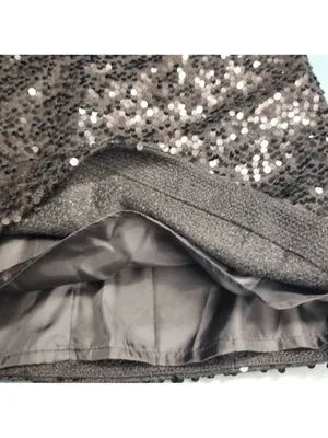 Kenar black sequin skirt 6 thumbnail 7