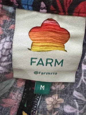 FARM Rio Tropical Garden Floral Shorts | Scallop Hem Size Medium🌺 thumbnail 13