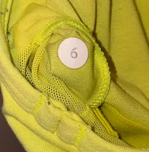 Lululemon Tank Power Y Neon Yellow thumbnail 4