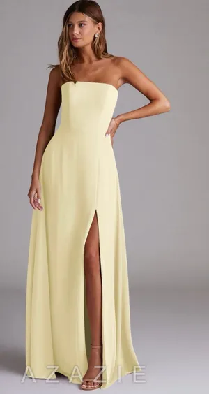 Azazie Dress Chiffon thumbnail 1