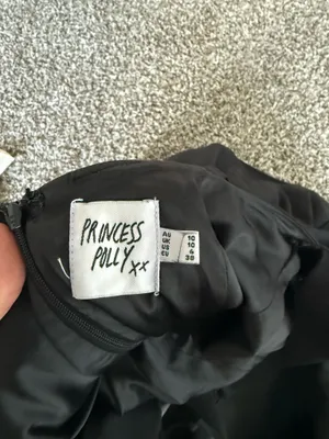 Black princess Polly dress thumbnail 6