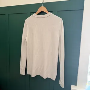 Lululemon Take It All In Cotton-Blend Crewneck Sweater White Opal Ribbed thumbnail 9