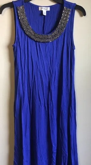 Dressbarn size 6 blue dress‎ thumbnail 1