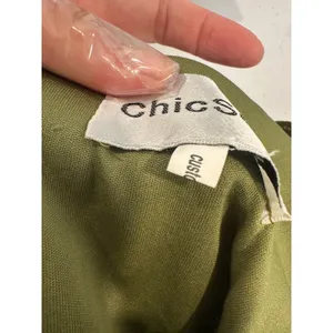 ChicSew Maxi Dress 12 Green Velvet Sleeveless Slit Formal Evening Gown Holiday thumbnail 10
