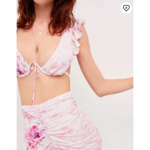 For Love and Lemons Taylor Floral Ruffle Top‎ Small $149 thumbnail 2