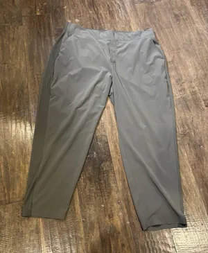 ATHLETA Brooklyn Ankle Pant Womens Size‎ 18 Olive Lightweight City thumbnail 1