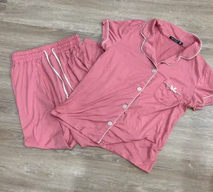 Pink PJ set thumbnail 1