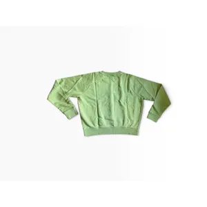 NWT Outdoor Voices Sweatshirt M Jade Green Cotton Terry Crewneck Athleisure thumbnail 2