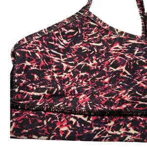 Lululemon Flow Y Bra IV Mini Ripple Boom Juice Multi / White thumbnail 4