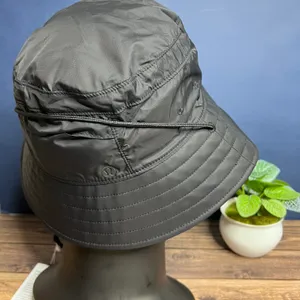 Lululemon Patch Logo Bucket Hat NWT Size S/M (Black) thumbnail 7