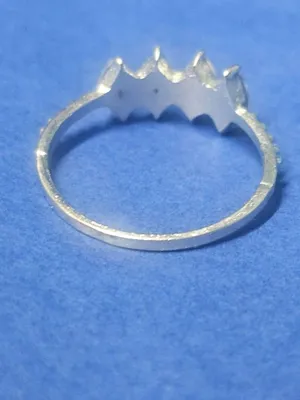 Silver Tone Marquise Cut CZ Ring Size 6 75 thumbnail 7