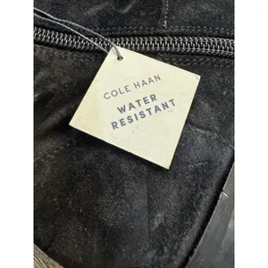 Cole Haan Maple Ankle Boots Womens 5.5 Black Suede Slouchy Booties Zip Up Shoes thumbnail 8