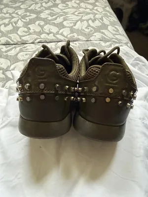 G by Guess Men's Olive Mesh Low-Top Sneakers thumbnail 3