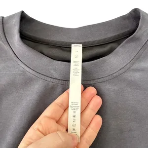 Lululemon Perfectly‎ Oversized Cropped Crewneck Sweatshirt Black Size 14 Cozy thumbnail 2