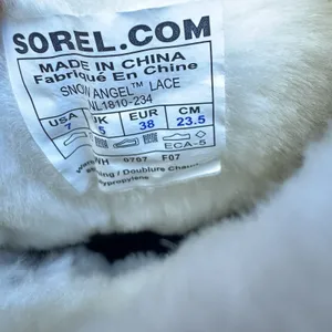 Sorel Snow Angel Lace Winter Boots NL1810-234 Tan Waterproof Womens Size 7 US thumbnail 11