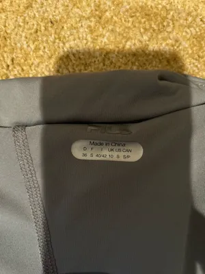 Fila Pleated Active Mini Skirt in Gray thumbnail 4