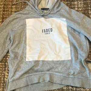 NANA “Faded Goner” Graphic Printed Grey Hoodie Size Small thumbnail 3