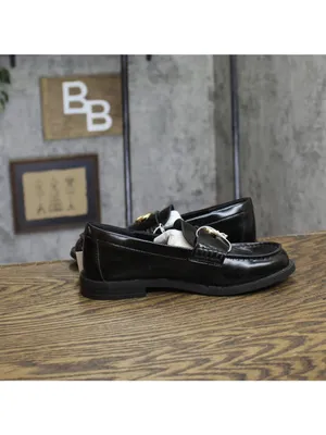 NWT A New Day Womens Phyllis Penny Loafers 94462375 Black 5.5M thumbnail 7