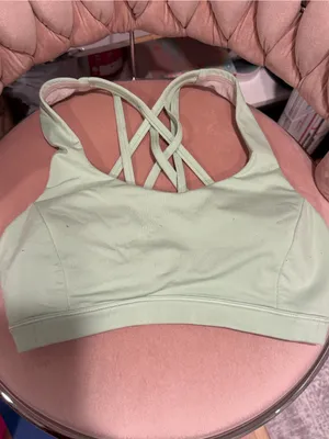 lululemon athletica Free To Be Serene Bra‎ — Light Mint 4 thumbnail 3