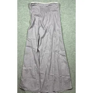 Urban Outfitters Dress M Lilac Midi Strapless M Linen‎ Blend Womens Summer Beach thumbnail 3