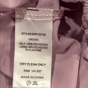Astr Strapless Lilac Lace Dress size S thumbnail 5