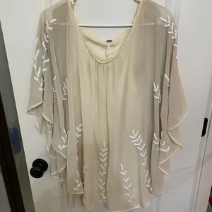 Free People Boho Beaded Dress thumbnail 1