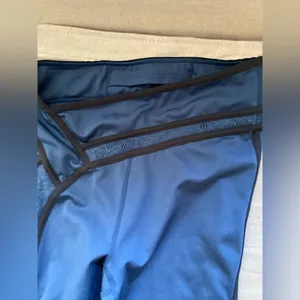 FP Movement by Free People Blue and Black Performance Leggings thumbnail 7