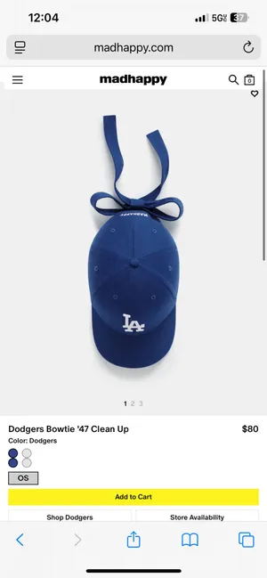 Madhappy Dodgers Bow Hat thumbnail 8