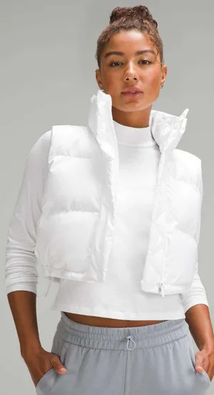 Lululemon Wunder Puff super Cropped Vest thumbnail 1