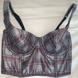Victoria’s Secret Plaid Corset Top 34B thumbnail 6