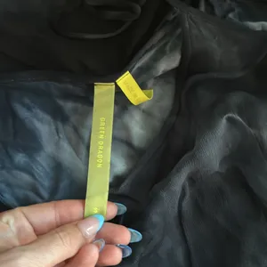 Green Dragon Tie Dye Maxi Dress Blue thumbnail 3